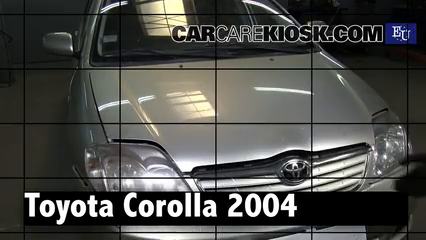 2004 Toyota Corolla Colour 1.6L 4 Cyl. Review